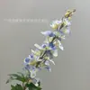 Sensación de una mano delphinium impresión 3D jacinto flor de simulación Nueva Primavera camino de boda chiyidai orquídea violeta