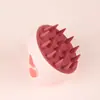 Cepillo de Silicona para Champú Peine para Champú Artefacto para Champú Cepillo para Cuero Cabelludo Peine de Goma Suave para Champú Artefacto Masajeador Cepillo Masajeador Hogareño