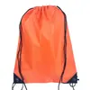 Mochila de hombro doble con cordón de poliéster para competición de maratón, bolsa para después de la competición, bolsa para guardar ropa, mochila deportiva