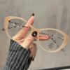 Armazón de Gafas Cat-Eye para Mujer, Estilo Nuevo, Aspecto Natural, Hace que la Cara Parezca Más Pequeña, TR90 Anti-Luz Azul, Se Pueden Montar Lentes Graduados