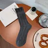 Meias Finas de Meia-Perna Youjiaxiu Primavera e Verão Estilo Miu Estilo Ballet Meias Empilhadas Malha Vazada Renda Meias Femininas