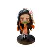 Llavero de Figura de Anime Demon Slayer Muñeca Colgante de Llave Adorno para Coche Llavero Tanjiro