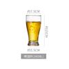 Internet Celebridade Fine Brewed Beer Cup Bar Grande Capacidade Copo de Cerveja de Vidro Copo de Suco Copo Criativo Pint Cup Copo Especial Comercial