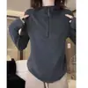 Sudadera con cremallera y cuello alto de forro polar talla grande para mujer, nueva colección otoño/invierno 2026, corte holgado, prenda exterior versátil, top para capas