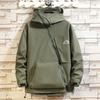 Chaqueta Impermeable de Grado Tormenta con Cremallera Diagonal Funcional para Exteriores para Hombre, Nueva de Primavera, Talla Grande, A prueba de Viento