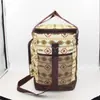 Procesamiento y Personalización de Bolsas de Almuerzo de Poliéster Estampadas de Exportación, Bolsas Térmicas de Gran Capacidad para Llevar, Bolsas de Hielo para Bebidas Frías de un Solo Hombro
