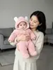 Mameluco para bebé, ropa de primavera y otoño, de doble capa, unisex, adecuado para recién nacidos, cálido y engrosado para usar al aire libre y gatear, también sirve como pijama