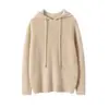 Estilo Sencillo y Perezoso~ Sudadera de Punto 100% Cachemira Pura Consinee para Mujer, Suéter Exterior Suave y Acogedor con Punto Yuanbao