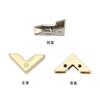 Herrajes para Equipaje Accesorios Sellado de Bordes de Bolsa Protección de Esquinas Hebilla Bolsa Triángulo Hebilla Metálica Decorativa Hebilla Decorativa para Prenda