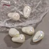 Perla de Agua Salada Imitación de Diosa de Gama Alta Forma Especial 12*22mm Perla de Imitación Collar Pulsera de Cuentas DIY Joyería