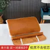 Esterilla de Bambú Carbonizado de Verano Esterilla para Almohada Almohada de Bambú Pieza de Almohada para Chal Pieza de Almohada Esterilla Fresca para Estudiantes Almohada para Chal Persona Sola Superficie de Ratán Almohada de Toalla