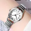 Relojes con Correa Elástica de Resorte para Personas de Mediana Edad y Mayores, Relojes de Cuarzo Digitales Grandes Luminosos para Hombres y Mujeres al por Mayor