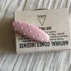 Pinza para el pelo tipo BB de lunares de colores dulces estilo coreano para mujer, nuevo accesorio para el pelo de nicho primavera-verano 2026, pinza versátil para flequillo