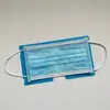 Caja Plegable de Colores Caja de Almacenamiento Estudiantil para Regreso a Clases para Almacenamiento Temporal de Mascarillas Desechables Pinza para Almacenamiento de Mascarillas