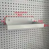 Espaciado de 16 Agujeros Tablero Perforado Redondo Accesorios Cesta Colgante Cubo Colgante Divisor Estante Estante en Capas Estantería Accesorios Juego Completo
