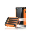 Popular power bank solar 20000mAh carga inalámbrica 15W transfronterizo linterna de emergencia para exteriores fuente de alimentación móvil