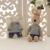 Navidad dibujos animados Príncipe conejo Conejito peluche muñeco ropa SD/BJD muñeco ropa falda regalo 3