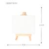 Cavalete Transfronteiriço 8*15 com Moldura 10*10 Exibição de Madeira Mini Cavalete de Mesa Pequeno Cavalete Cavalete para Estudante de Arte