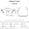 Nuevas gafas de negocio de titanio puro tamaño grande SH0082, montura cuadrada elegante, modernas y versátiles para hombre, se pueden equipar con lentes graduadas