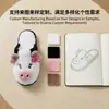Pantuflas Maomao de dibujos animados para mujer, cálidas, antideslizantes, de algodón con forro polar y suela gruesa, para otoño e invierno, transfronterizas