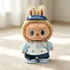 [Solo Ropa de Bebé] Ropa de Reemplazo para Muñeco de Peluche de Vinilo Labubu de 38 cm Falda Mokoko para Muñeco Labubu