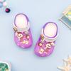 Calzado Exterior Fresco Destello Suela Gruesa Antideslizante Luminoso Zapatos de Cueva Dibujos Animados Trapos Moda Zapatillas Baotou