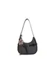 Bolso de hombro nuevo con patrón tejido para mujer, bolso cruzado retro coreano, bolso de axila con diseño de nicho, bolso moderno y versátil