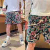 2026 Nuevos Shorts Casuales de Jacquard de Moda de Verano para Hombre, Corte Holgado, Versátiles, Transpirables, Delgados y Cómodos de Cinco Puntos