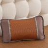 Colchoneta de Verano Fresca Funda de Almohada Funda de Almohada para Adultos Funda de Almohada de Esterilla de Ratán Funda de Almohada Núcleo de Almohada Funda de Almohada Fresca Individual Dos Pares
