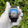 Reloj de Hombre 2023 en Vivo de Venta Caliente con Caja Brillante, Forma de Barril Hueco, a la Moda para Estudiantes Jóvenes, Reloj de Cuarzo Genial