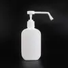 Botella de Plástico de 500ml Botella de Gel Manos Libres Botella Cuadrada Botella Desinfectante Botella de Gel para Manos Libres con Boca Larga