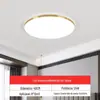 Luminária de Teto Redonda LED, Luz para Quarto, Luz Simples Moderna para Sala de Estar, Luz para Corredor Varanda, Luminárias Brilhantes para Cozinha e Banheiro