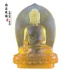 Fábrica de origen esmalte de color Buda maestro de la medicina esmalte de color estatua de Buda estatua de Buda al por mayor método antiguo descerado cocción Buda maestro de la medicina esmalte de color