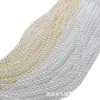 Blanco Australiano 650 Hilo de Algodón Perla Imitación Swarovski Perla de Vidrio Cuentas Semi-Terminadas Brillo Fuerte DIY Cuentas Sueltas Accesorios para Joyería