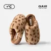Novas pantufas quentes, grossas e peludas de outono e inverno para mulheres, para uso interno em casa, pantufas de algodão com sola macia antiderrapante, estilo casal