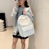 Mochila Casual Versátil Estilo Ins Japonés para Mujer, Mochila Escolar de Gran Capacidad para Estudiantes de Secundaria, Preparatoria y Universidad, Mochila de Viaje