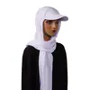 Gorra de Béisbol con Visera de Color Sólido para Mujer, Bufanda Versátil, Pañuelo para la Cabeza, Gorro