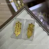 Adesivo de Telefone Ouro Puro 999 2mg Shuibei Adesivo Popular Dourado para Traseira de Telefone Loja de Ouro Transmissão ao Vivo Pequenos Presentes Físicos Varejo