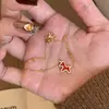 Pulsera de Caballo Unicornio Vintage Francés de Ágata Roja, Lujo Ligero Nicho Gama Alta Regalo de Año Nuevo para Mujeres