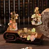 Marcador de Página Metálico Oco Estilo Chinês, Alto Valor Estético, Clipes de Página Exquisitos para Leitura Infantil, Presente Cultural e Criativo