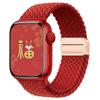 Para apple iwatch pulseira de relógio de nylon trançado com fivela magnética respirável moda S10 pulseira universal