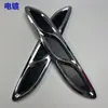 Adesivo Decorativo de Saída de Ar para Modificação de Carro, Saída de Ar Imitando Brânquia de Tubarão, Adesivo Decorativo para Capô, Saída de Ar Falsa, Adesivo de Saída de Ar Lateral