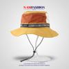 Sombrero de pescador decorativo de estilo étnico con colores a juego para hombre y mujer, ideal para exteriores, camping, montañismo, sombrilla de verano, de secado rápido.