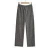 Invierno Nuevo Retro Color Sólido Cintura Elástica Pantalones Casuales Holgados para Mujer, Gruesos, Holgazanes, Cómodos Pantalones de Pierna Ancha hasta el Piso