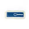 Mopa de Polvo Azul Blanco Rojo Blanco Mopa Plana Hogar 40-110cm Mopa Grande para Piso Dos en Uno Mopa Nueva Venta al por Mayor