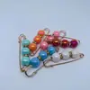 Broche de alfiler de cintura color AB directo de fábrica Pin popular europeo y americano 5.5cm broche de color pin de hebilla anti-exposición