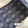 Tela Estampada Azul de Algodón y Lino Mediana Fondo Blanco Porcelana Azul y Blanca Tela Decorativa para Ropa de Mesa Ropa Algodón Puro por Defecto
