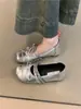Zapatos Mary Jane Franceses para Aumentar la Altura para Personas Bajas 2025 Estilo Hada Suave Moño Punta Redonda Boca Baja Zapatos de Noche
