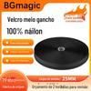 Fabricantes de Velcro de meio gancho, ambientalmente amigável, resistente ao calor, puxar, roupas fortes de longa vida, roupas de nylon 25mm Velcro