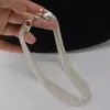 Colar Minimalista Europeu e Americano com Corrente de Metal Multicamadas, Contas de Arroz e Bolas Redondas para Mulheres, Design de Nicho, Luxo Leve, Corrente Simples para Clavícula